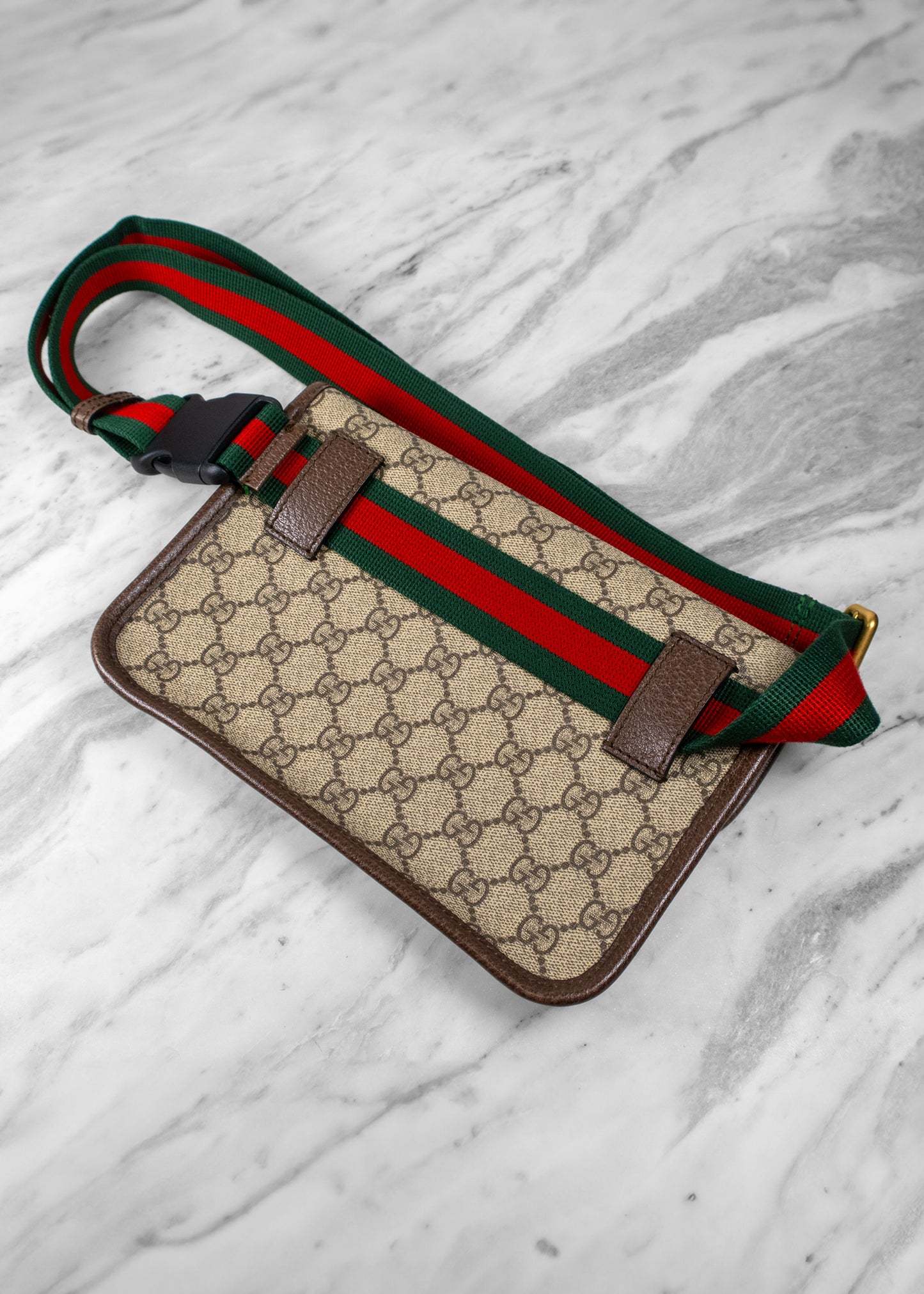 Gucci GG Supreme Monogram Neo Web Belt Bag