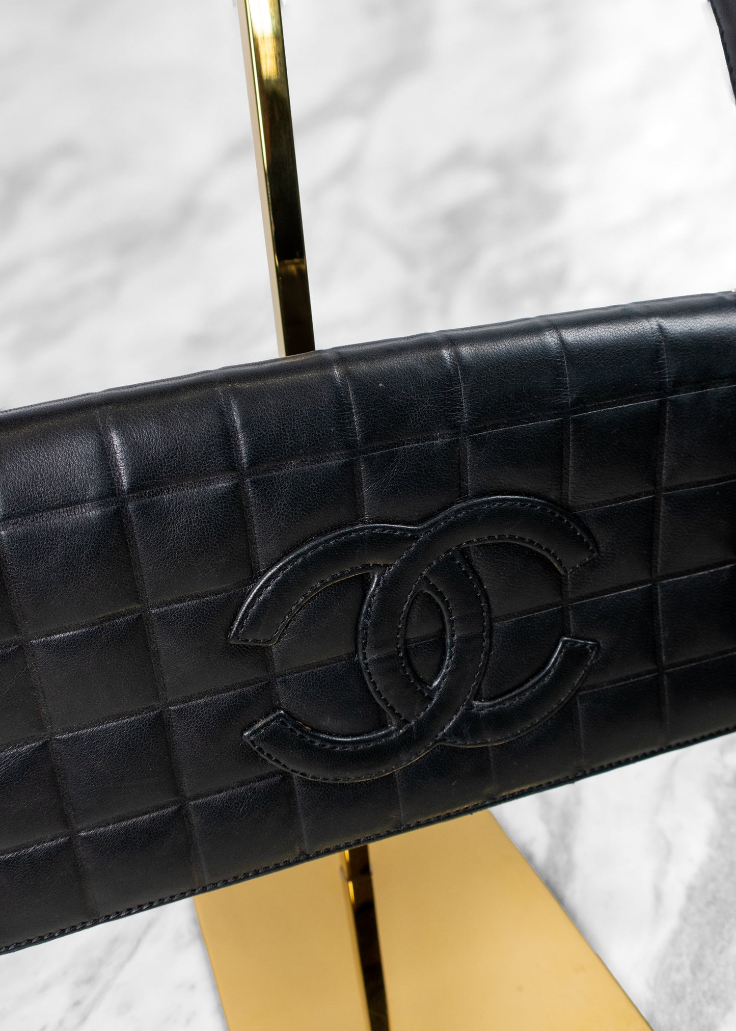 Chanel Chocolate Bar Flap Bag