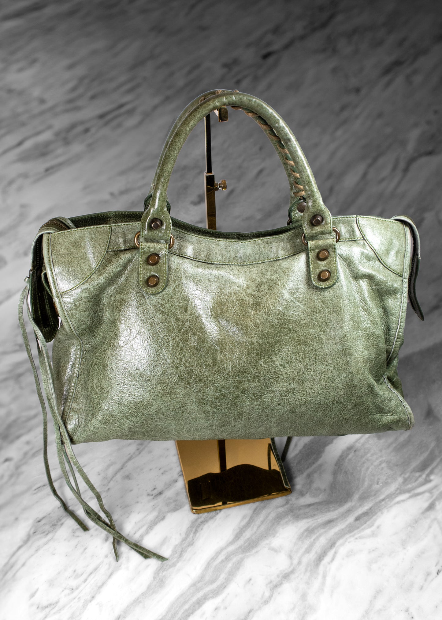 Balenciaga Chevre Motocross Classique Bag