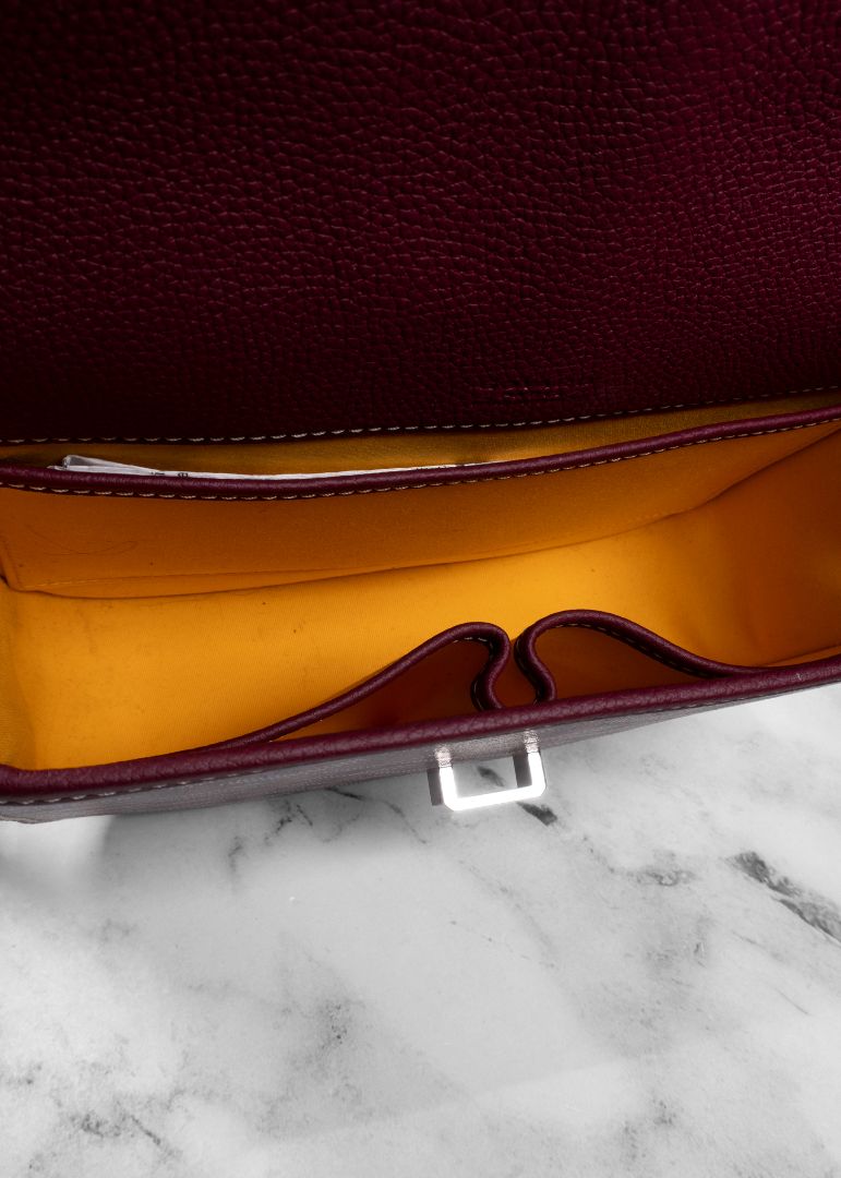 Goyard Burgundy Belvedere Crossbody Bag