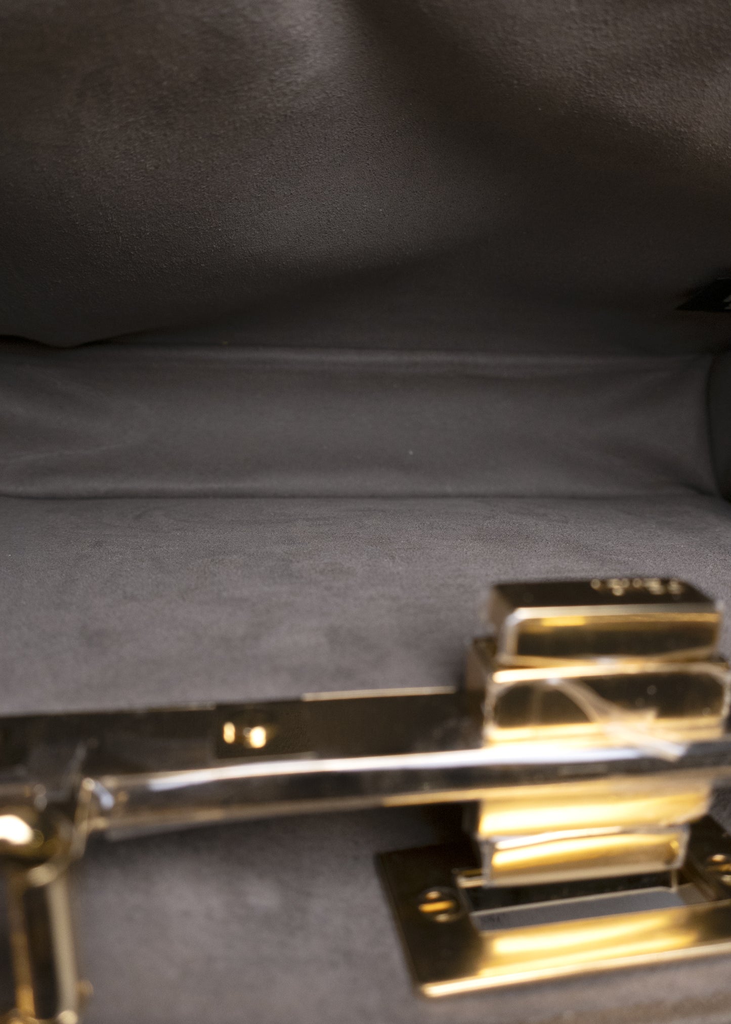 Fendi Peekaboo Small Zucca FF Logo Top Handle Bag 2022