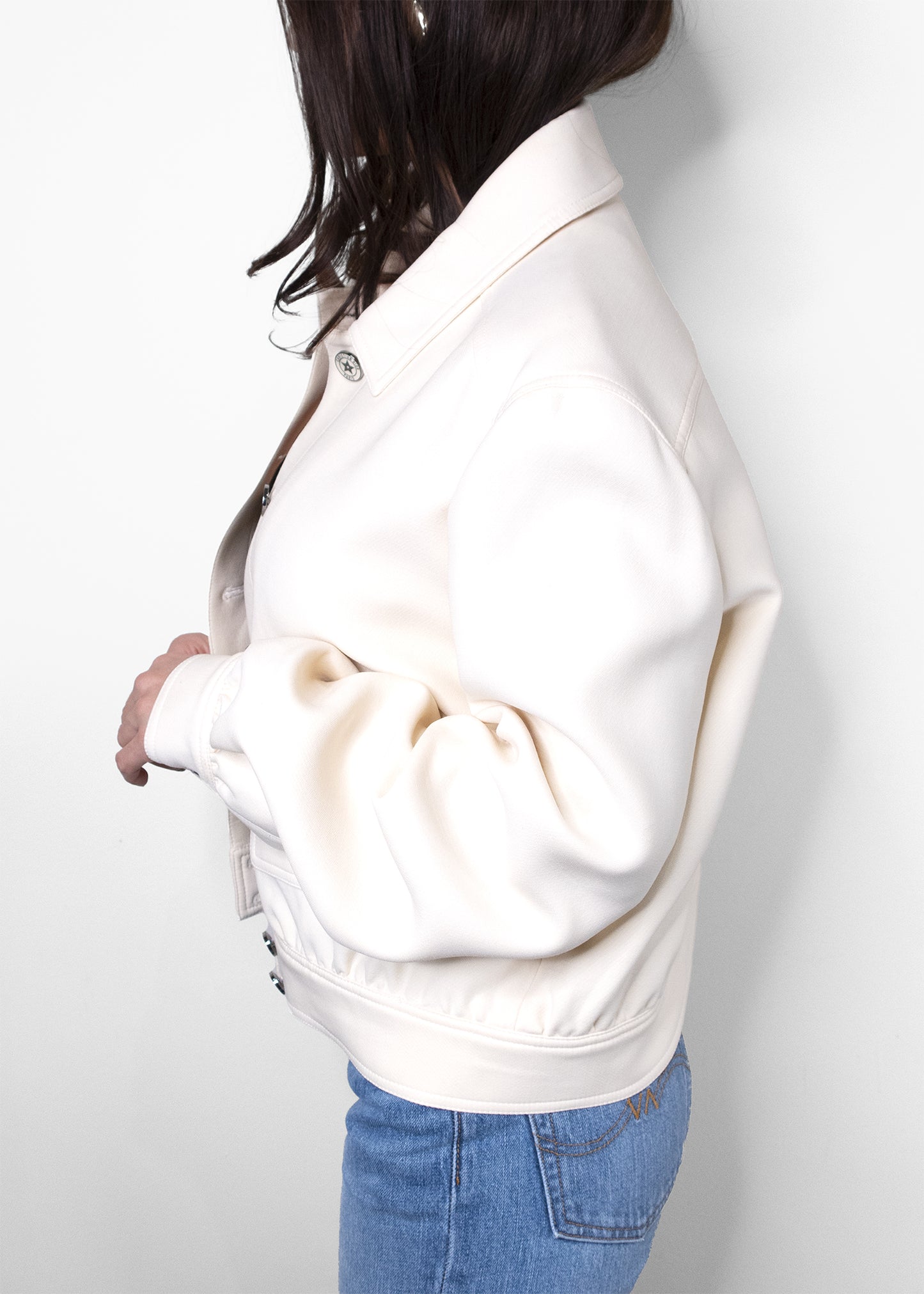 Christian Dior Beige Collared Jacket