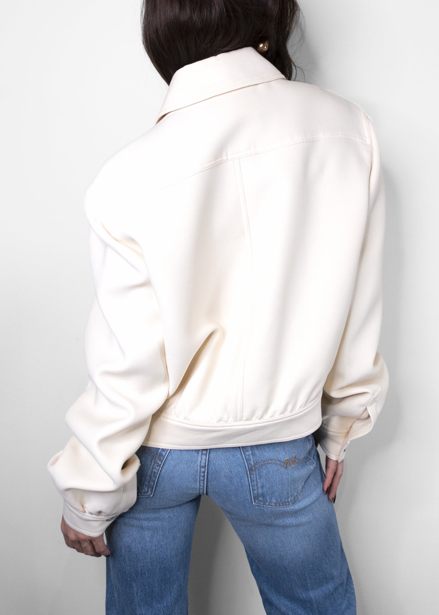 Christian Dior Beige Collared Jacket