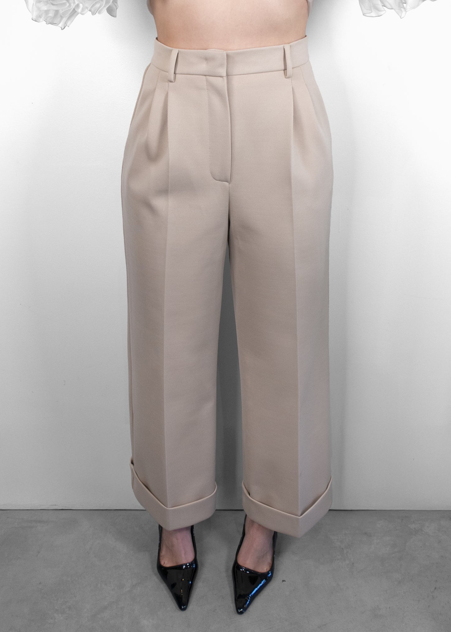 Fendi Cuffed Chino Pants