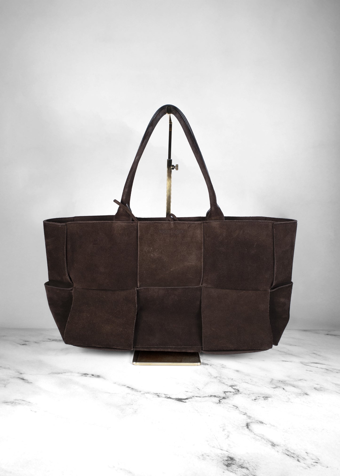 Bottega Veneta Suede Arco Maxi Tote