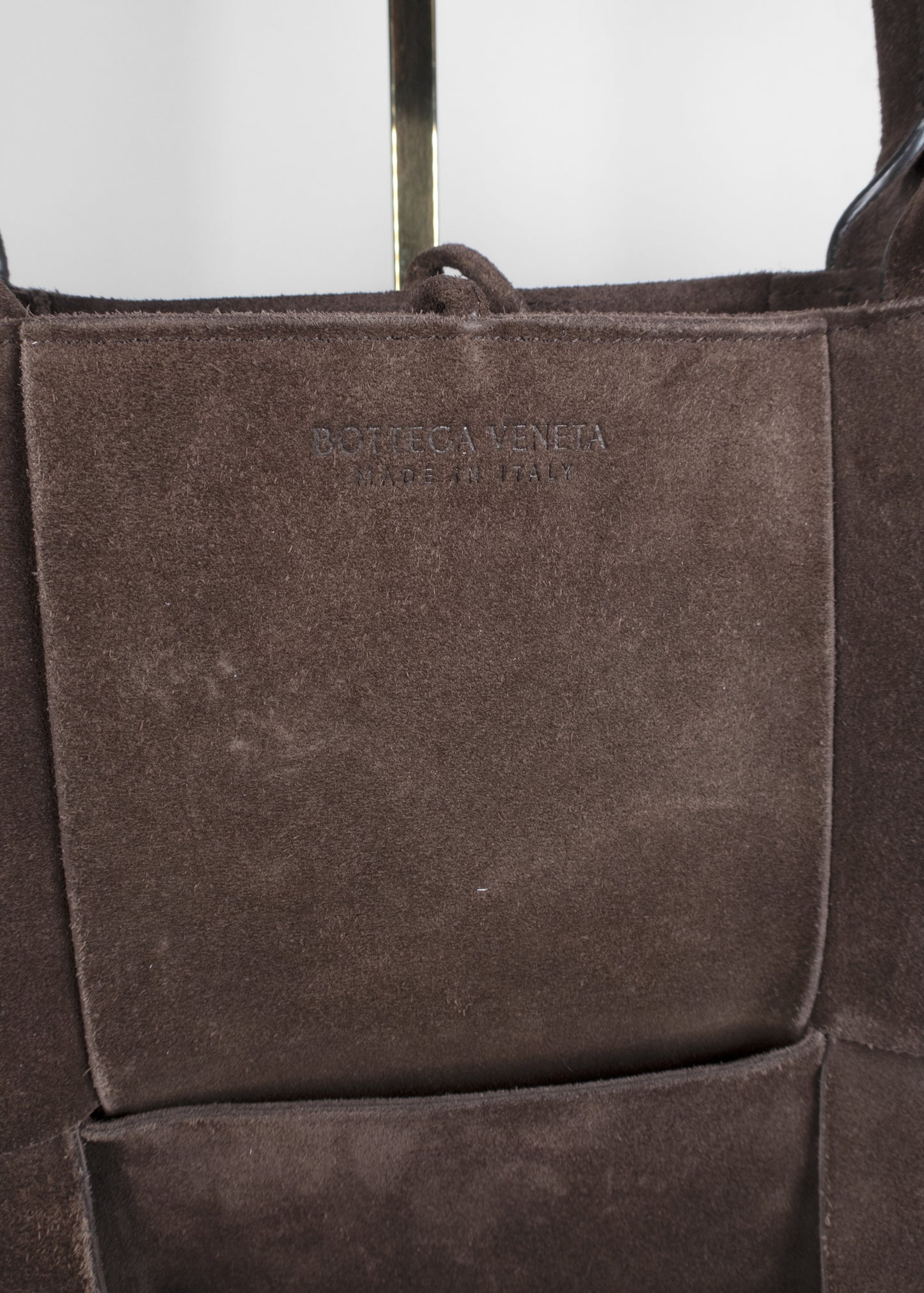 Bottega Veneta Suede Arco Maxi Tote