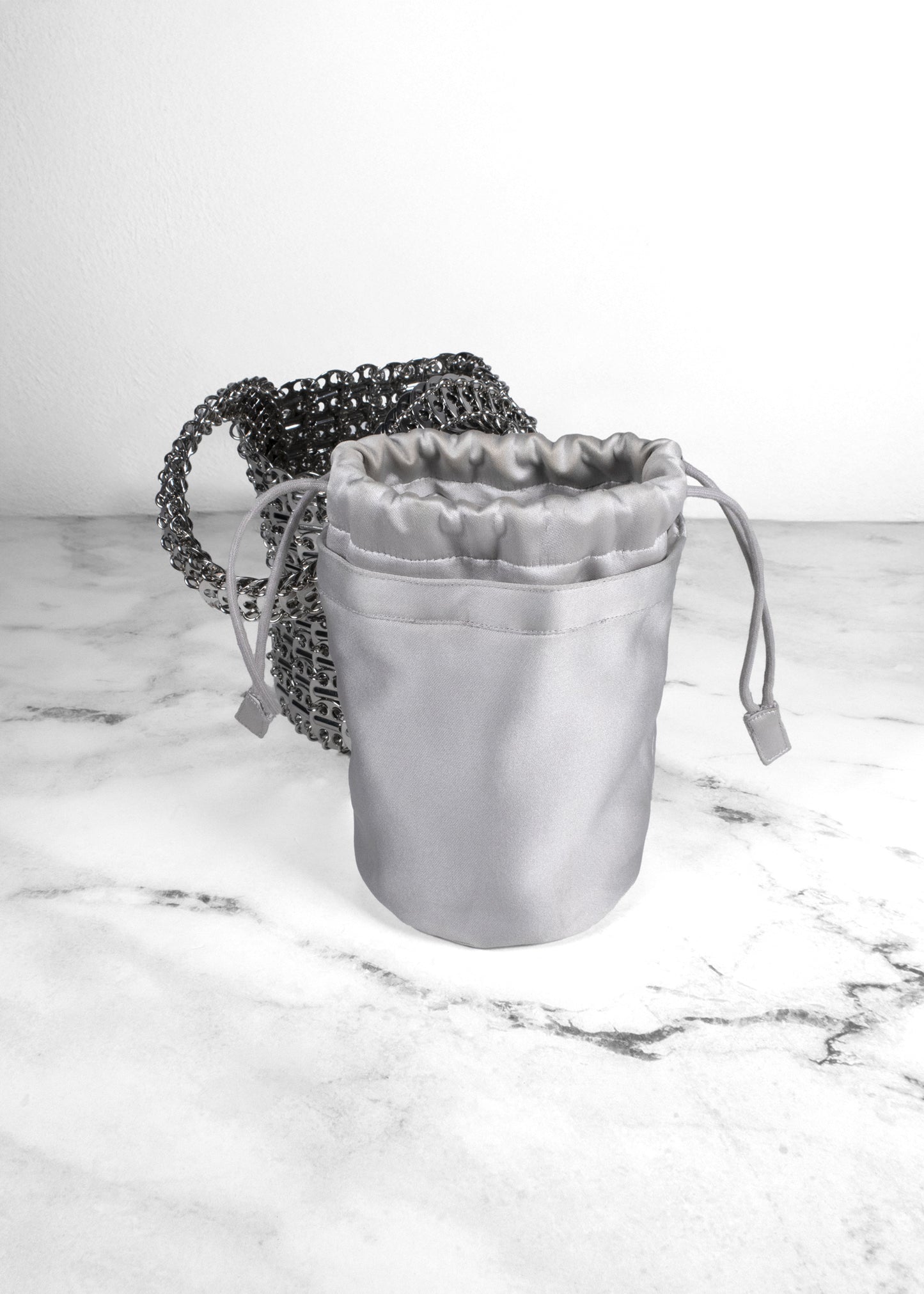 Paco Rabanne 1969 Disc-Detailed Bucket Bag