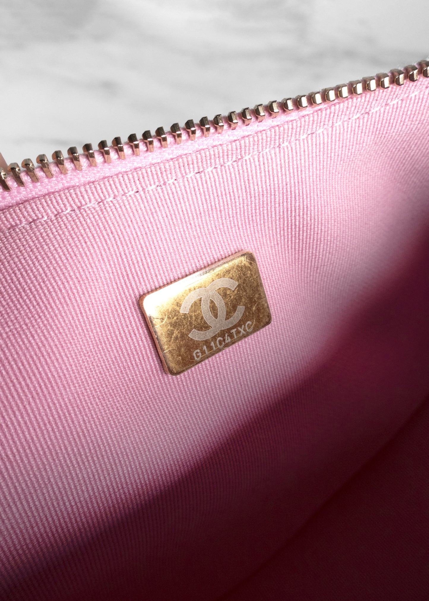 Chanel Lambskin Quilted Small Pink Hobo Bag