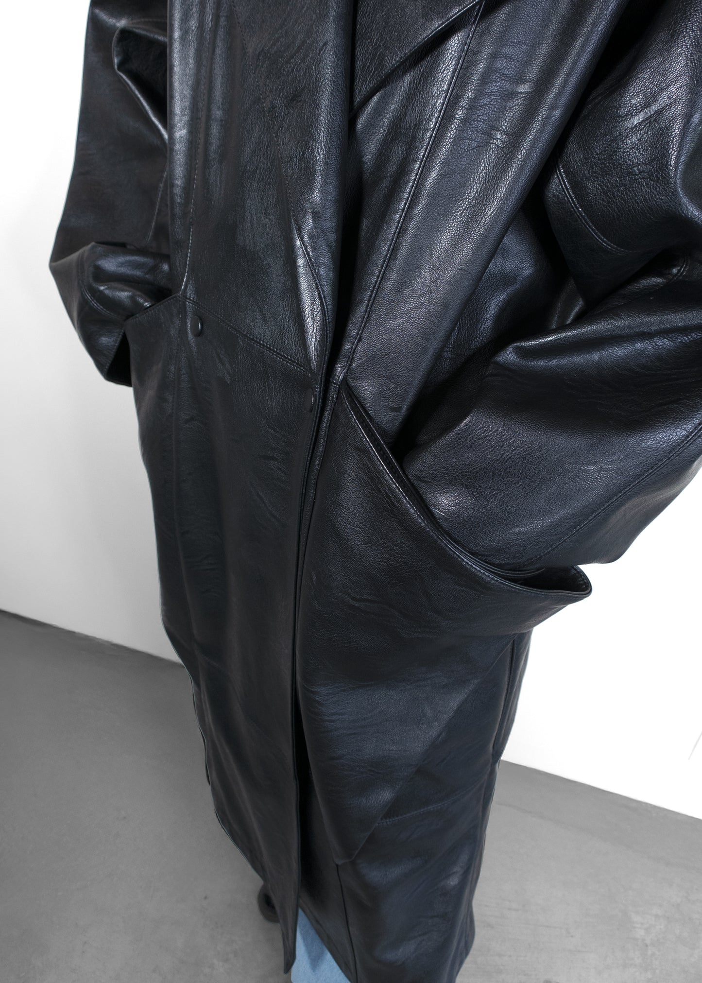 Stella McCartney Faux Leather Coat
