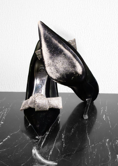 Tom Ford Crystal Bow Pump