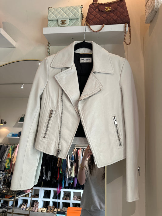 Saint Laurent leather jacket