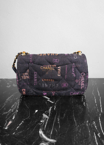 Chanel 2022 Denim Mood Flap Bag