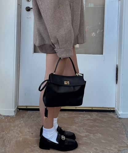 Balenciaga Rodeo Small Leather Tote Bag