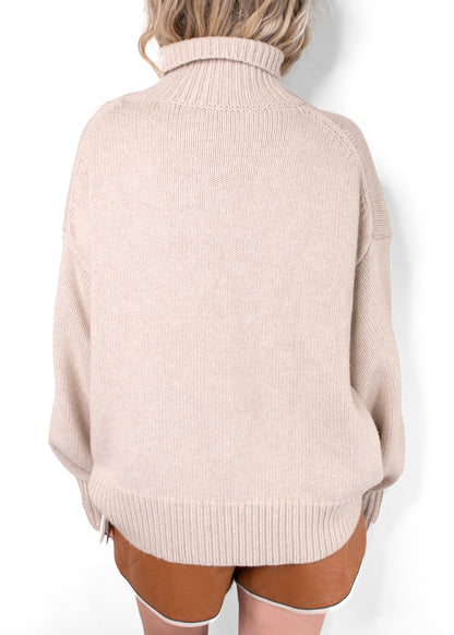 The Row Cashmere Turtleneck Sweater