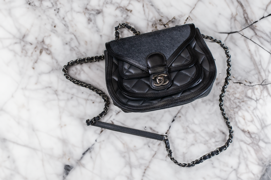 Chanel Paris-Salzberg Quilted Saddle Bag