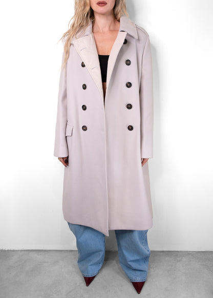 Brunello Cucinelli Double-Breasted Long-Sleeved Coat