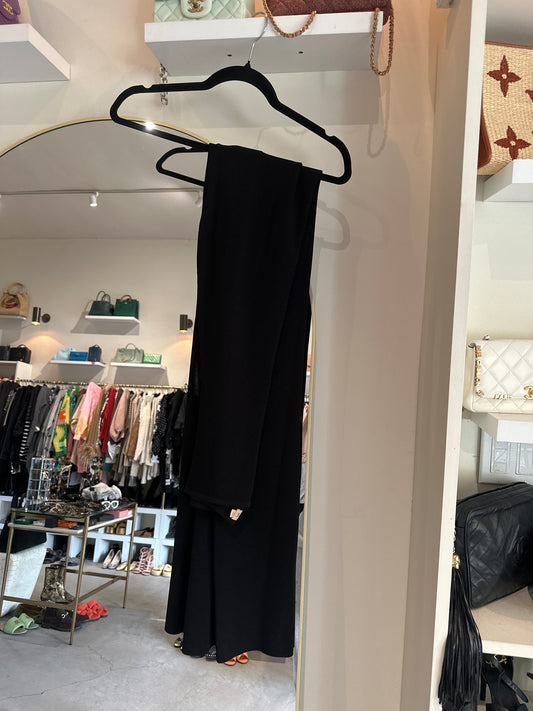 Aya Muse black strapless dress