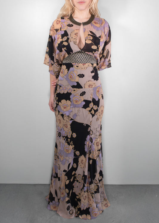 Etro Floral Maxi Dress