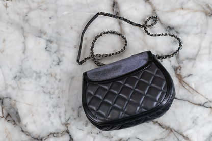 Chanel Paris-Salzberg Quilted Saddle Bag