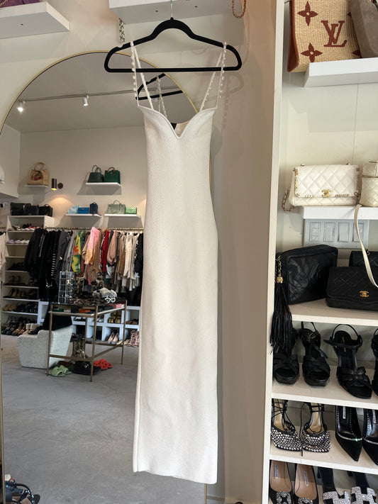 Galvan white dress