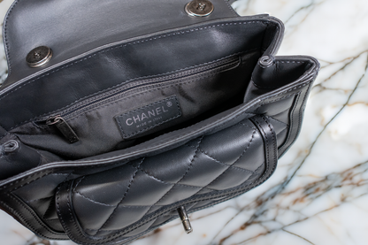 Chanel Paris-Salzberg Quilted Saddle Bag
