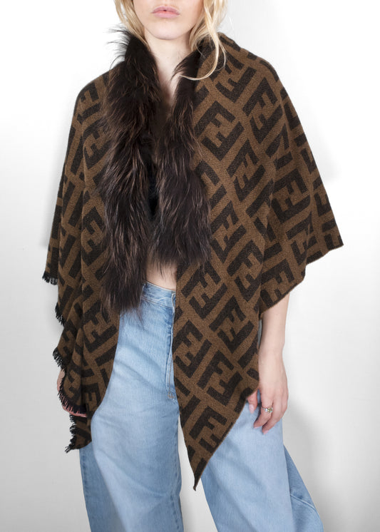 Fendi FF Poncho