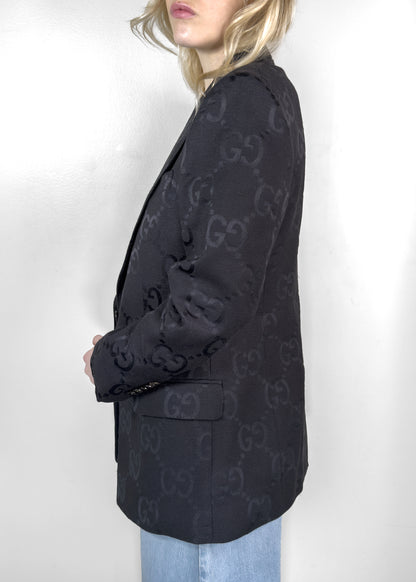 Gucci 2022 Jumbo GG Blazer