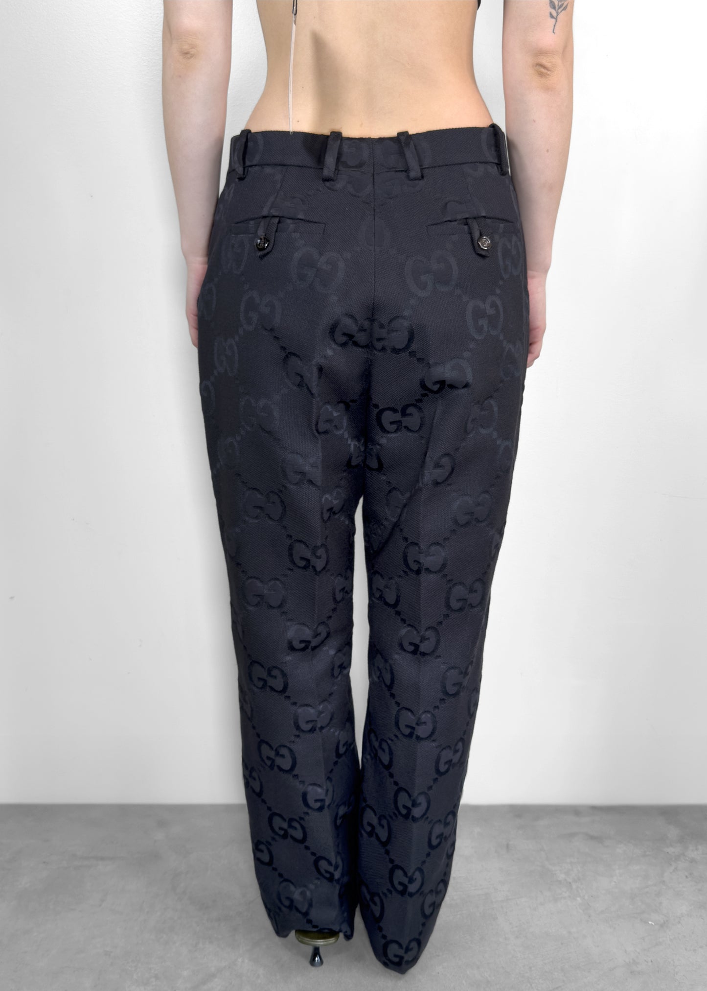 Gucci Jumbo GG Canvas Pant
