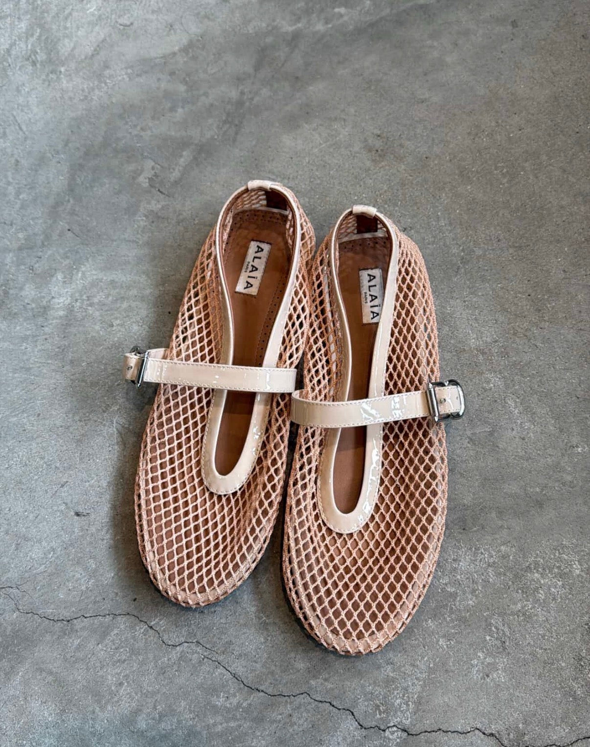 Alaia ballet flats