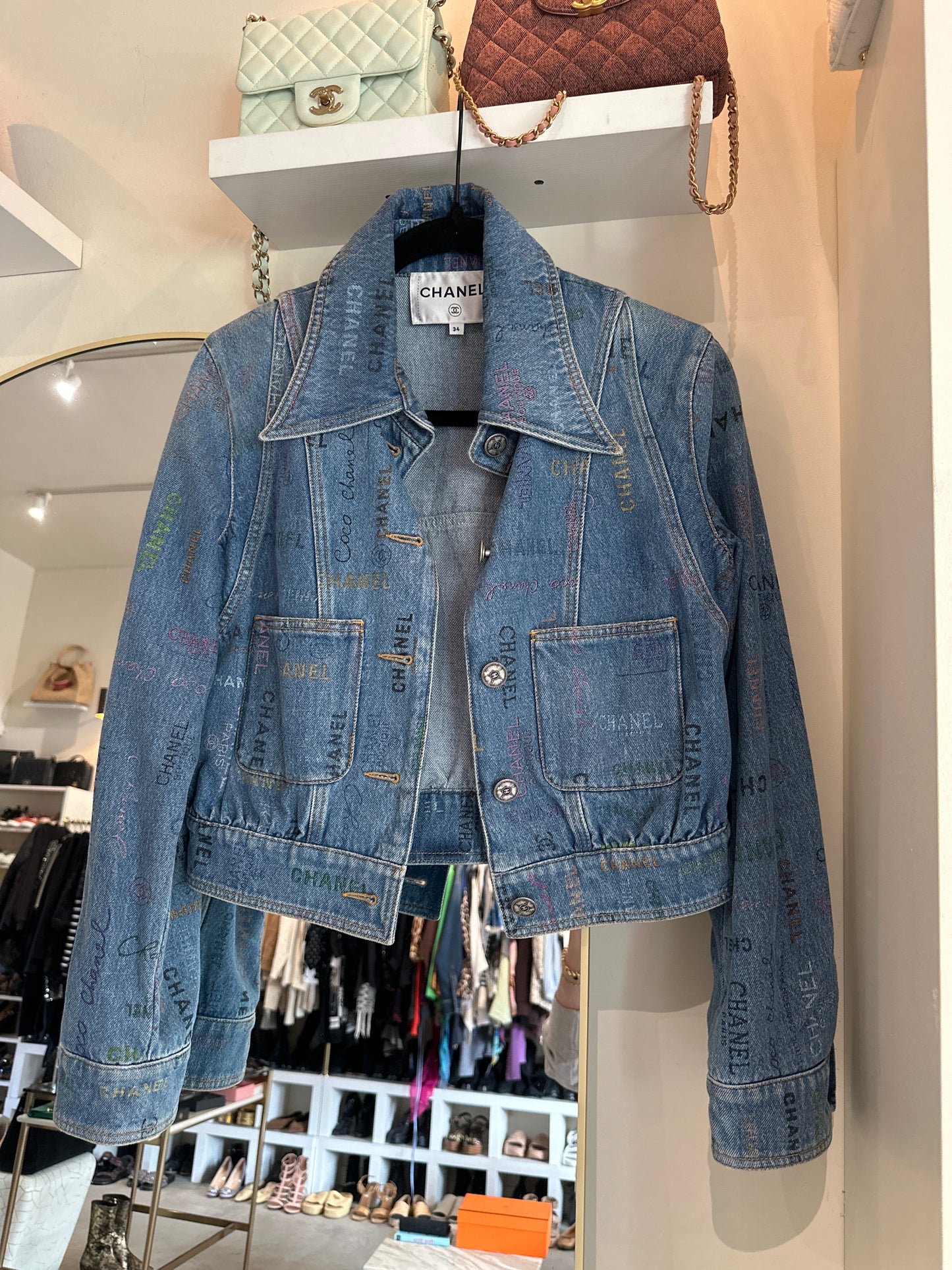 Chanel denim jacket