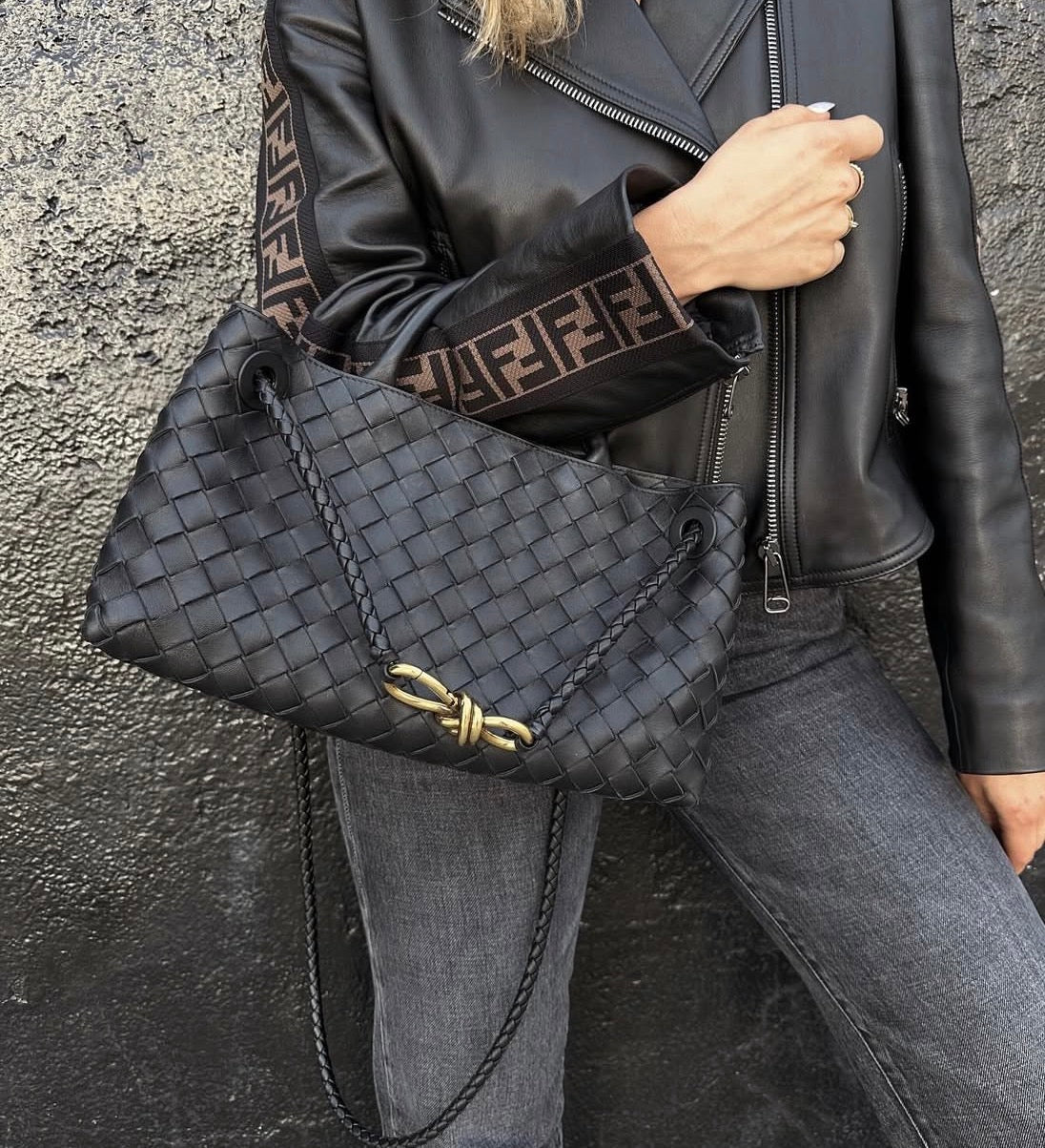Bottega Veneta Small East-West Andiamo Bag
