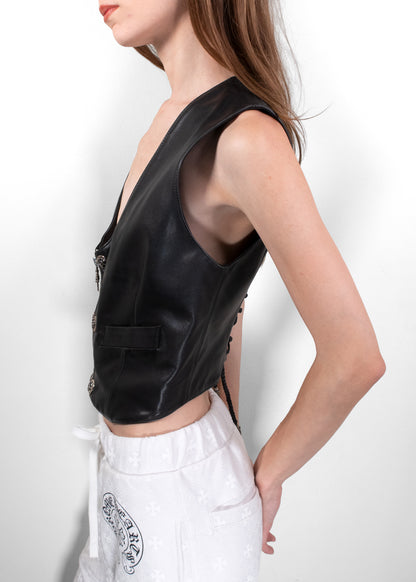 Chrome Hearts Vintage Cross Patch Vest
