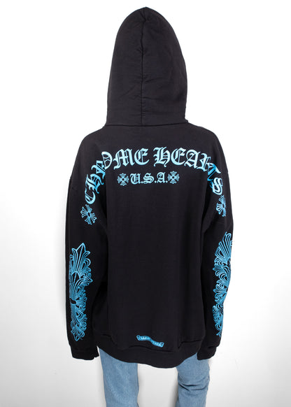 Chrome Hearts Friends & Family Horseshoe Logo Hoodie