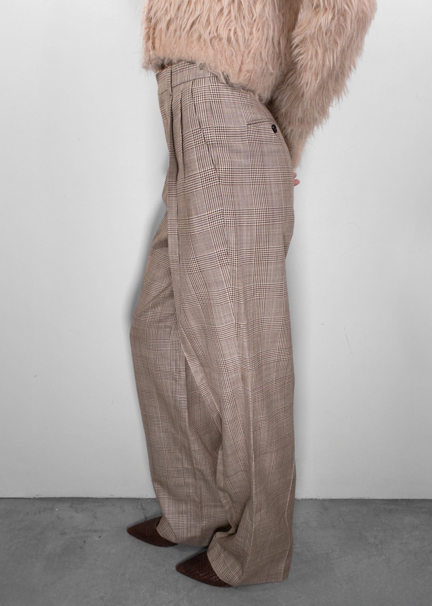 Celine Silk Wide Leg Pants