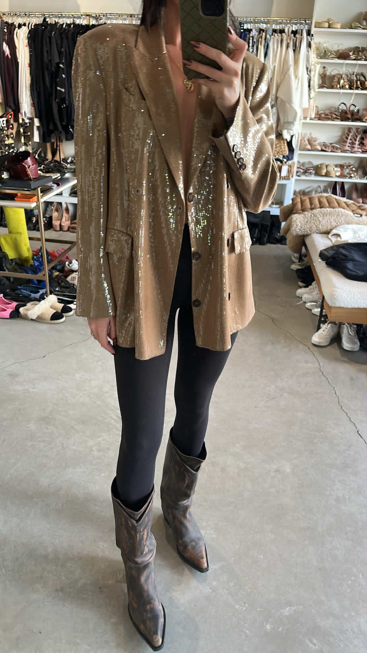 Brunello Cucinelli Sequin Blazer