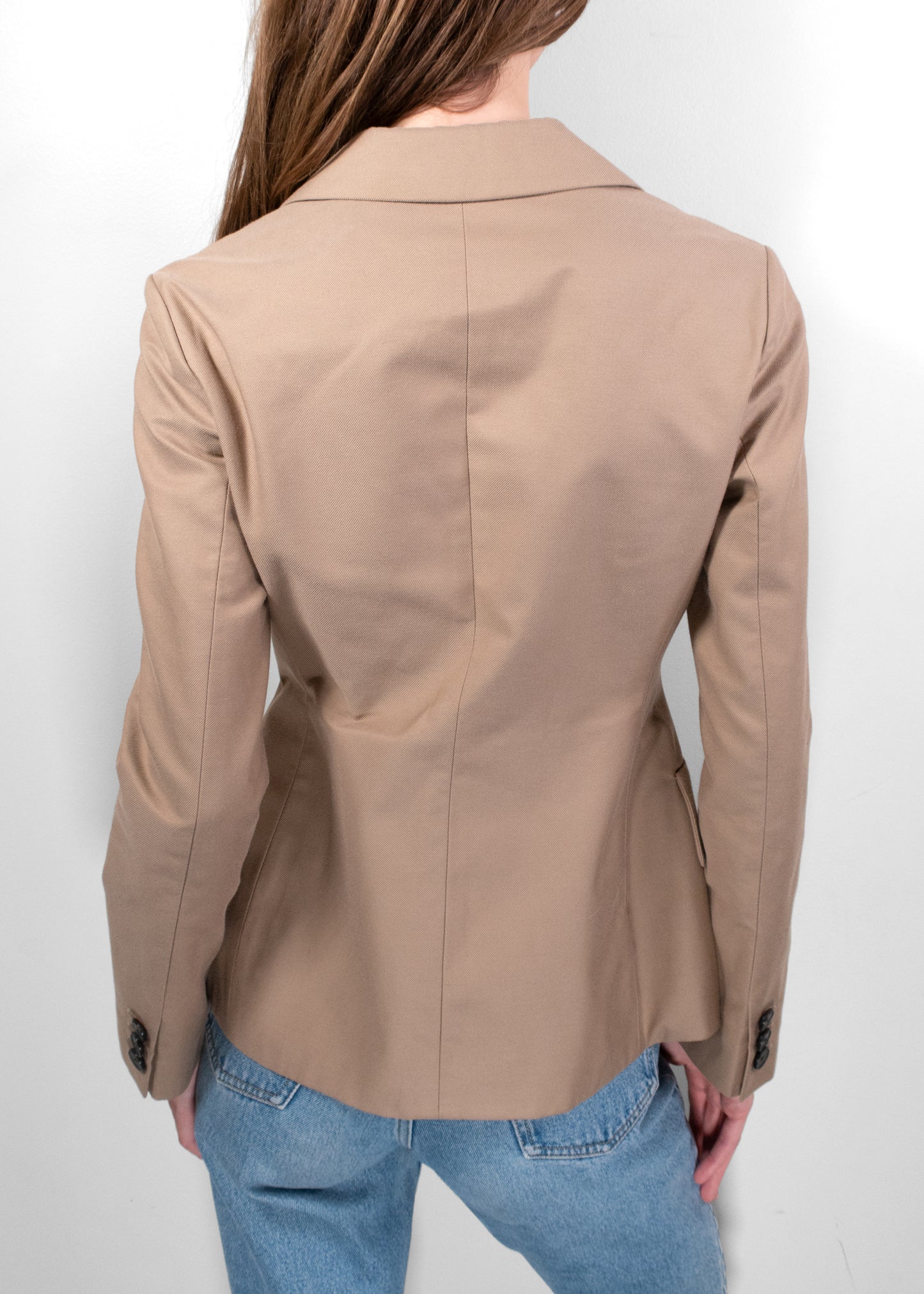 Christian Dior Beige Cotton Blazer