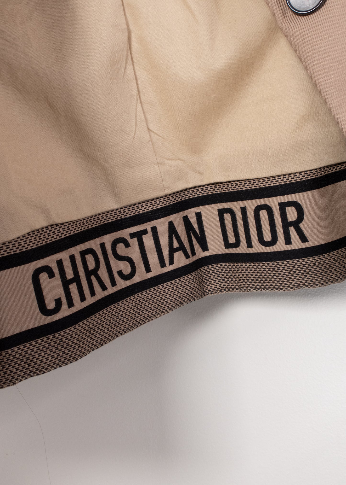 Christian Dior Beige Cotton Blazer