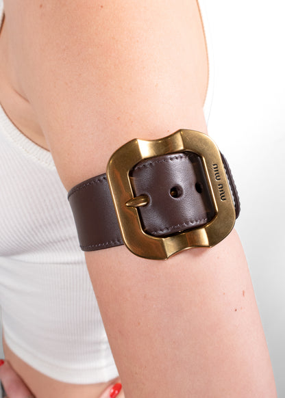 Miu Miu Belt Buckle Bracelet