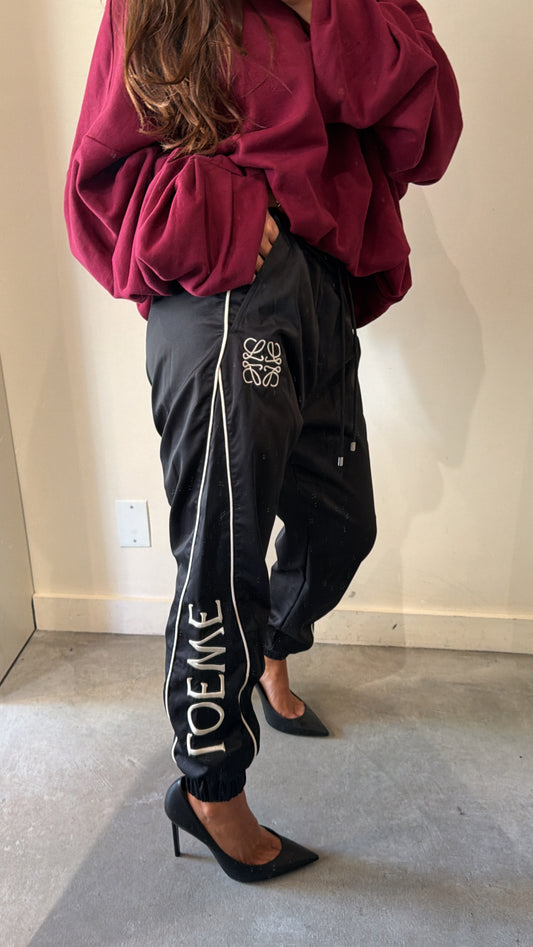 Loewe Black Joggers Size M