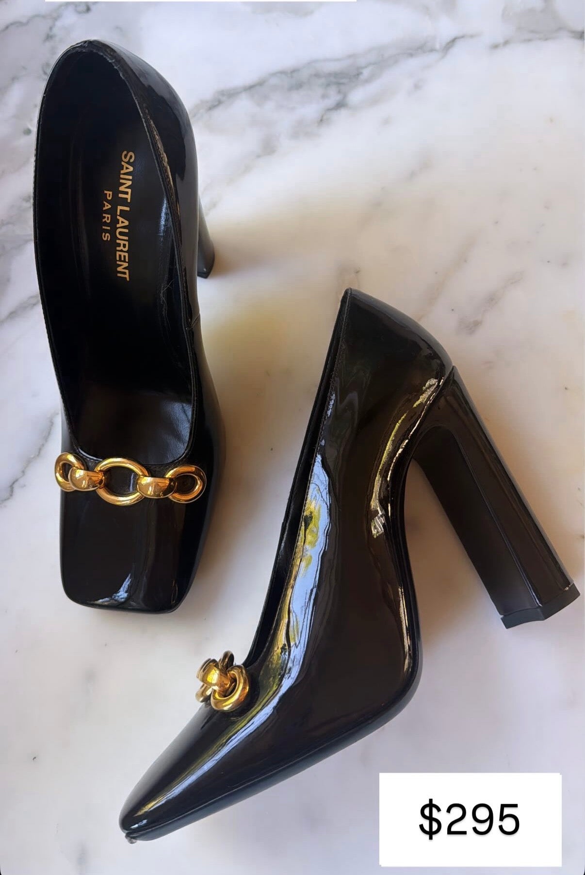 Saint Laurent black pumps