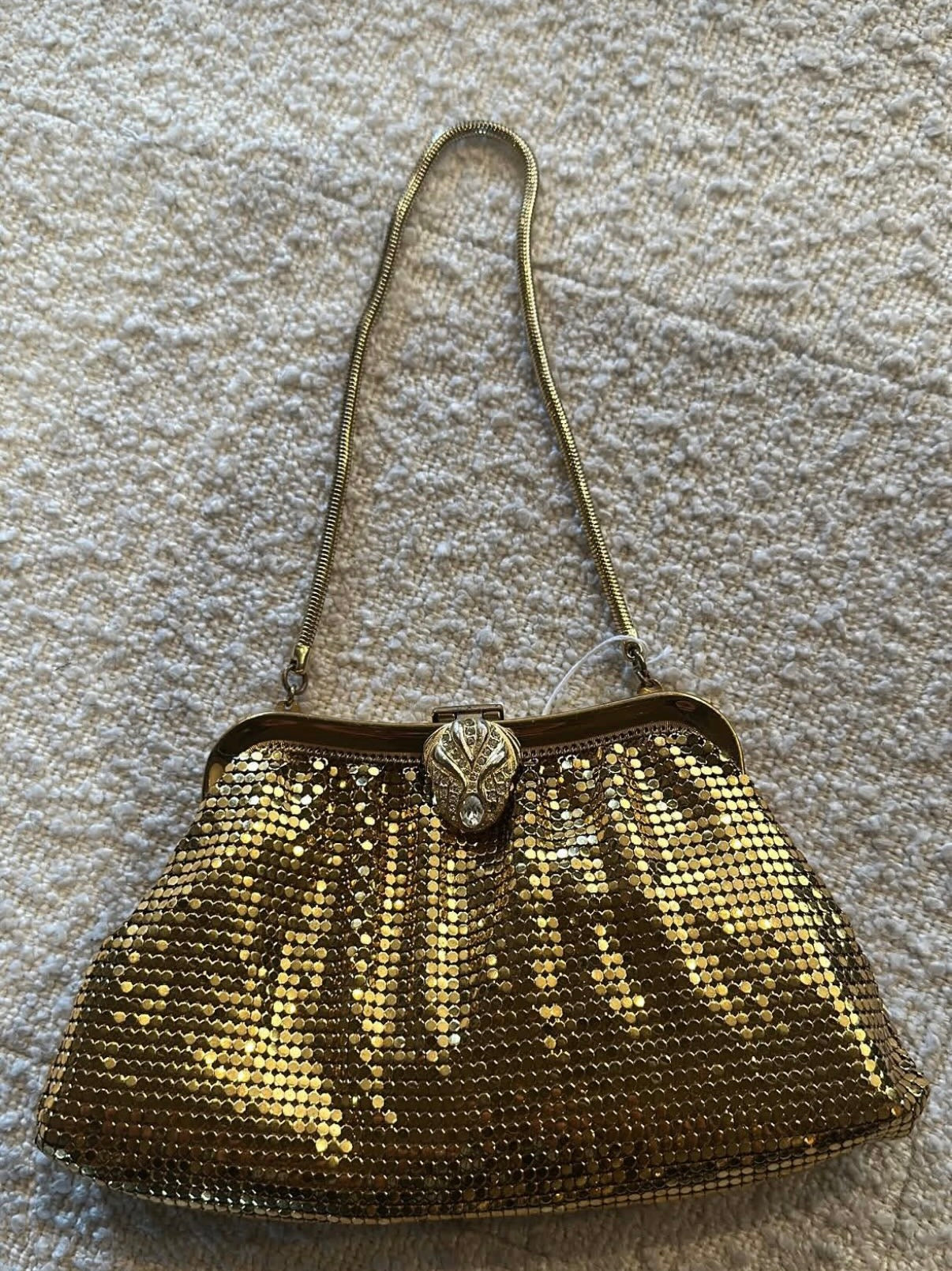 Vintage gold mini bag