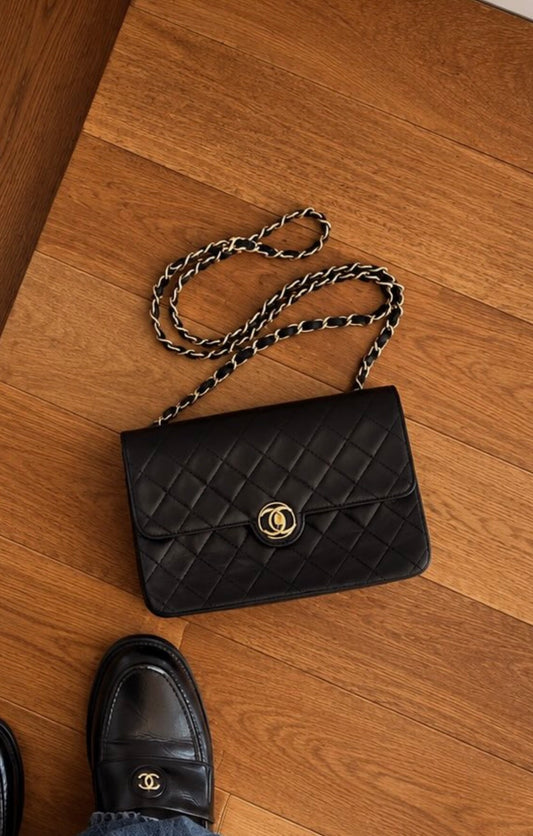 Vintage Chanel Lambskin Flap Bag