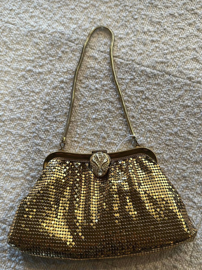 Vintage gold mini bag