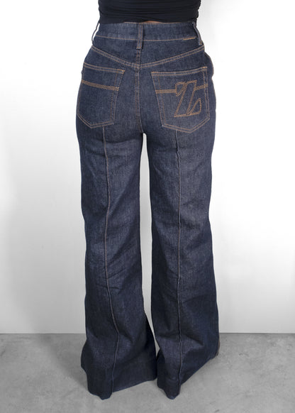 Zimmermann High-Waist Wide-Leg Jeans