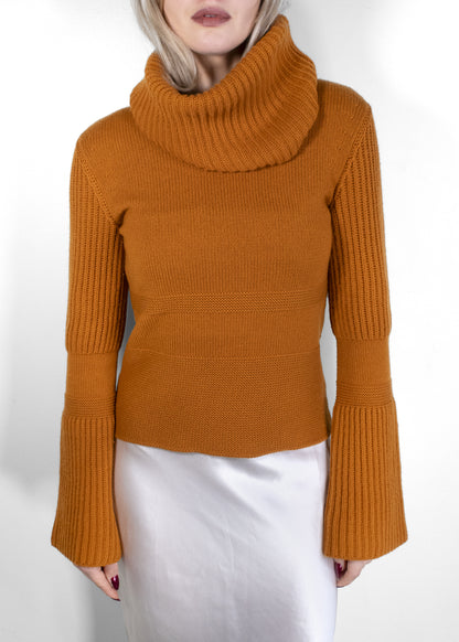 Valentino Ribbed Turtle Neck