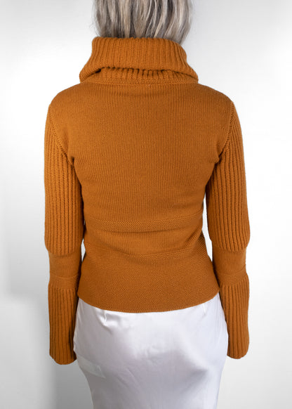 Valentino Ribbed Turtle Neck