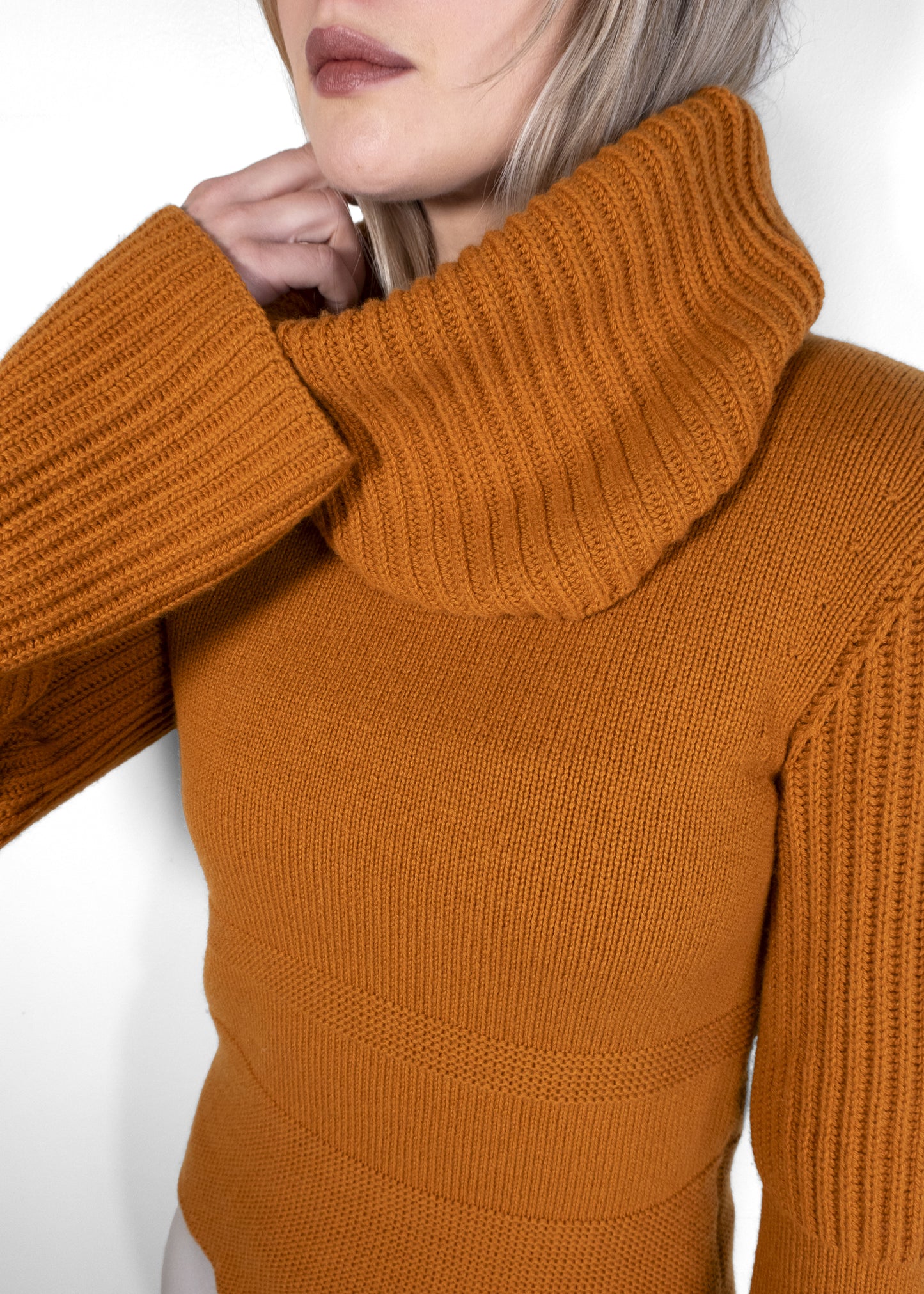 Valentino Ribbed Turtle Neck