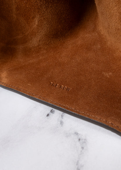 The Row Margaux 10 Cuir Suede Top Handle Bag