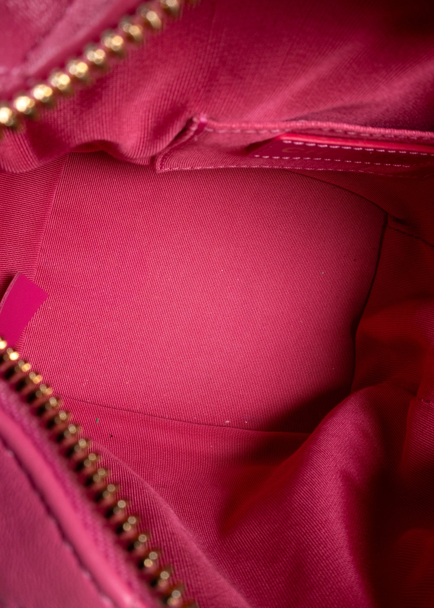 Chanel Pink Quilted Lambskin "Perfect Meeting" Small Hobo Bag