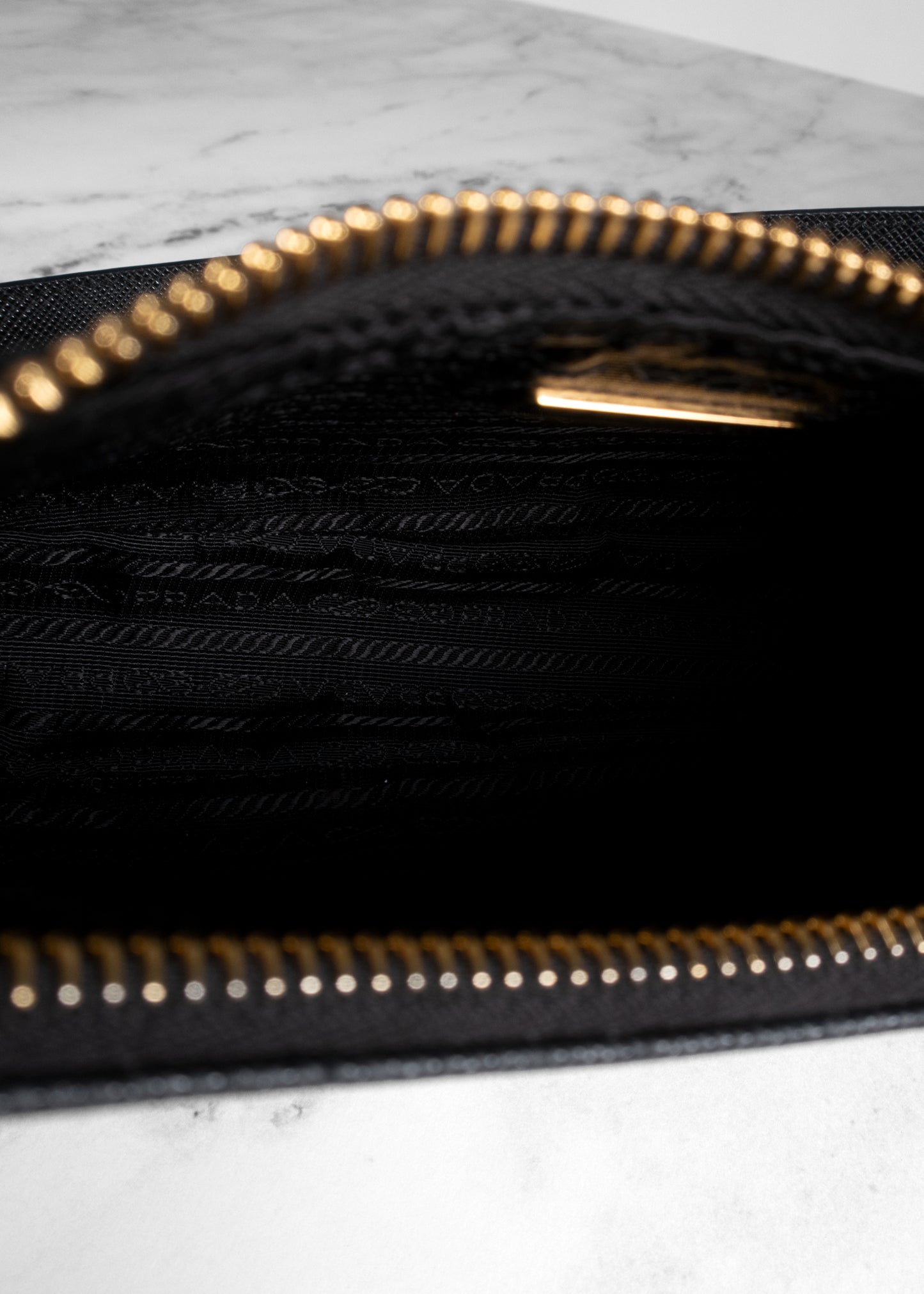Prada Black Saffiano Leather Re-Edition 2005 Shoulder Bag